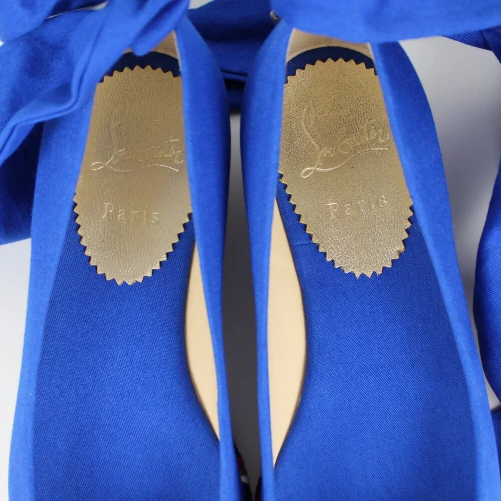 NEW Christian Louboutin Barbaria Espadrilles Flats - Party & Events & Travel